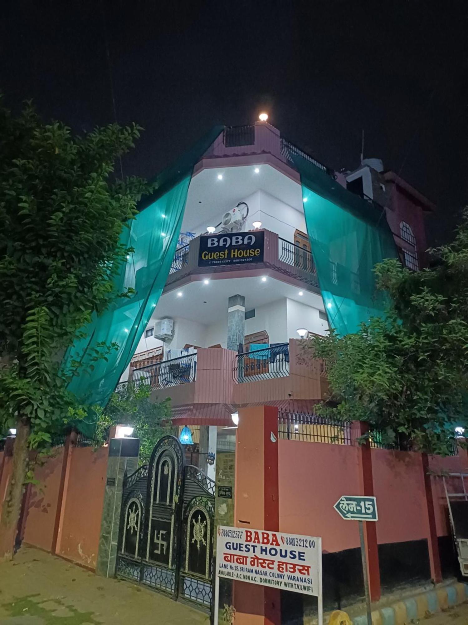 Baba Paying Guest House Varanasi Bagian luar foto